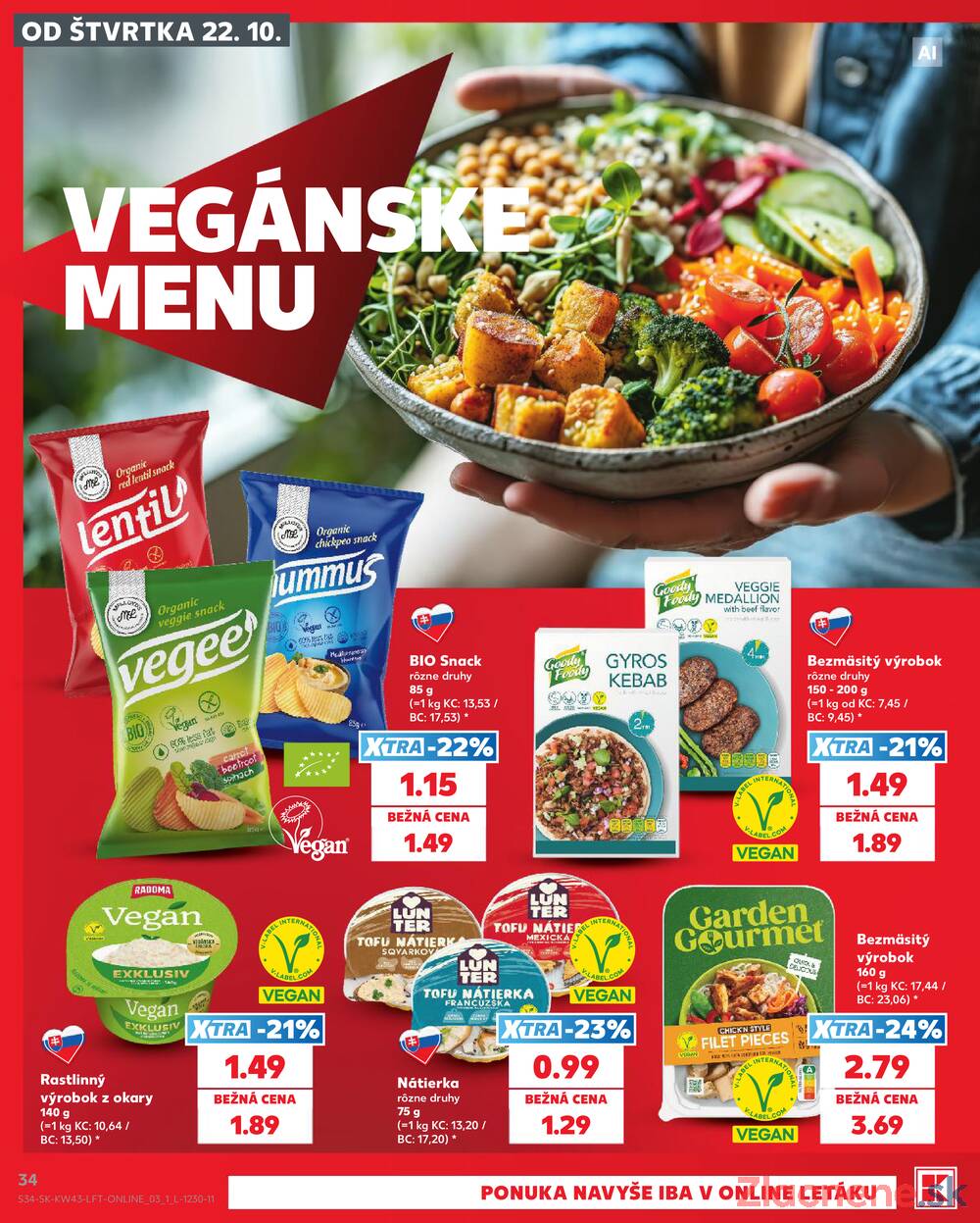 Kaufland 22.10. - 28.10. - Kaufland Košice - Nad Jazerom