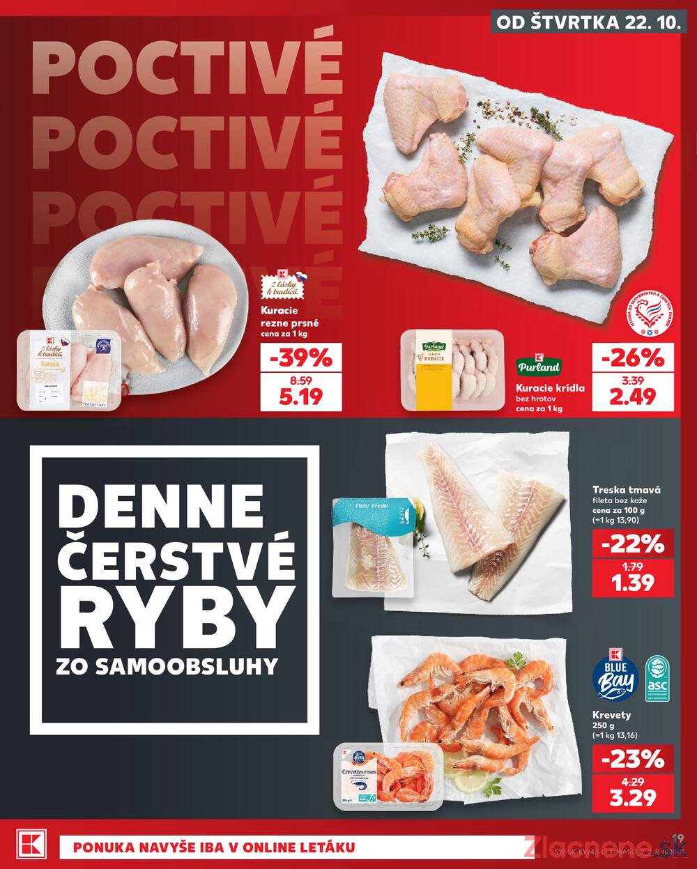 Kaufland 22.10. - 28.10. - Kaufland Žilina