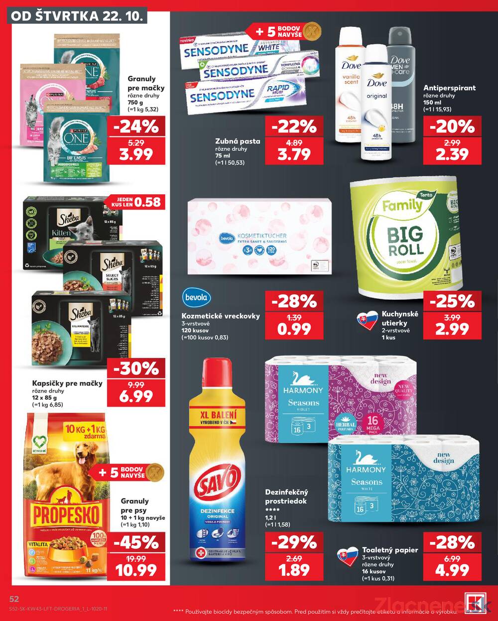 Kaufland 22.10. - 28.10. - Kaufland Žilina