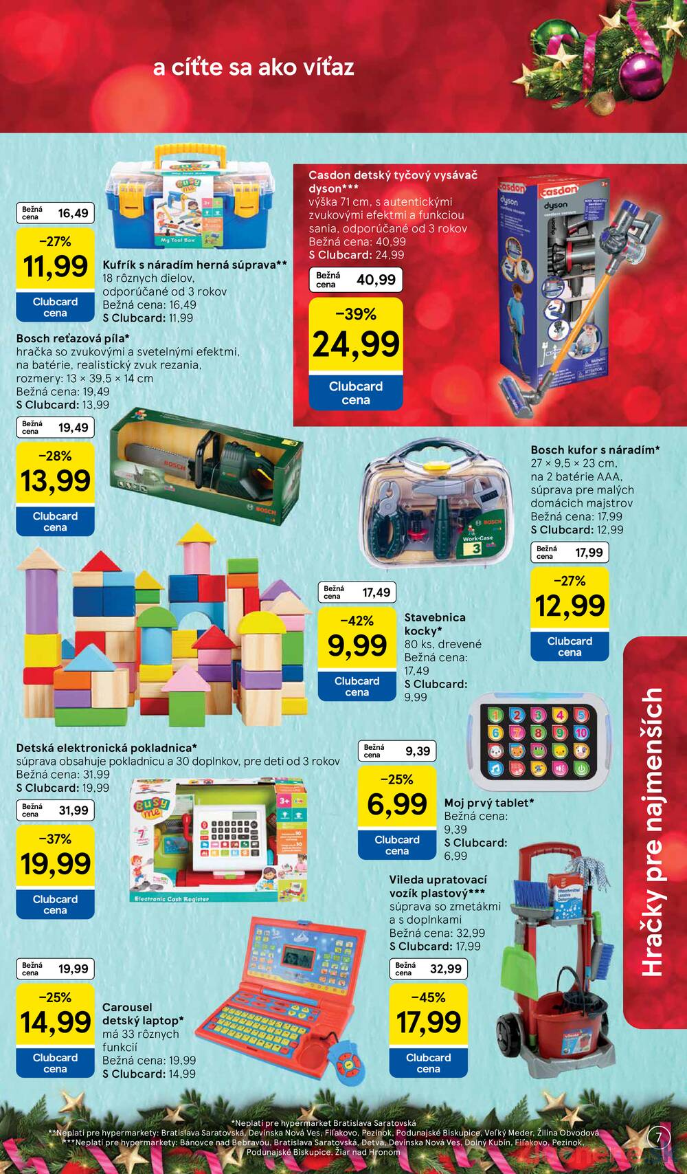 Tesco SPECIÁL hypermarkety  od 26.10. do 16.11.2026