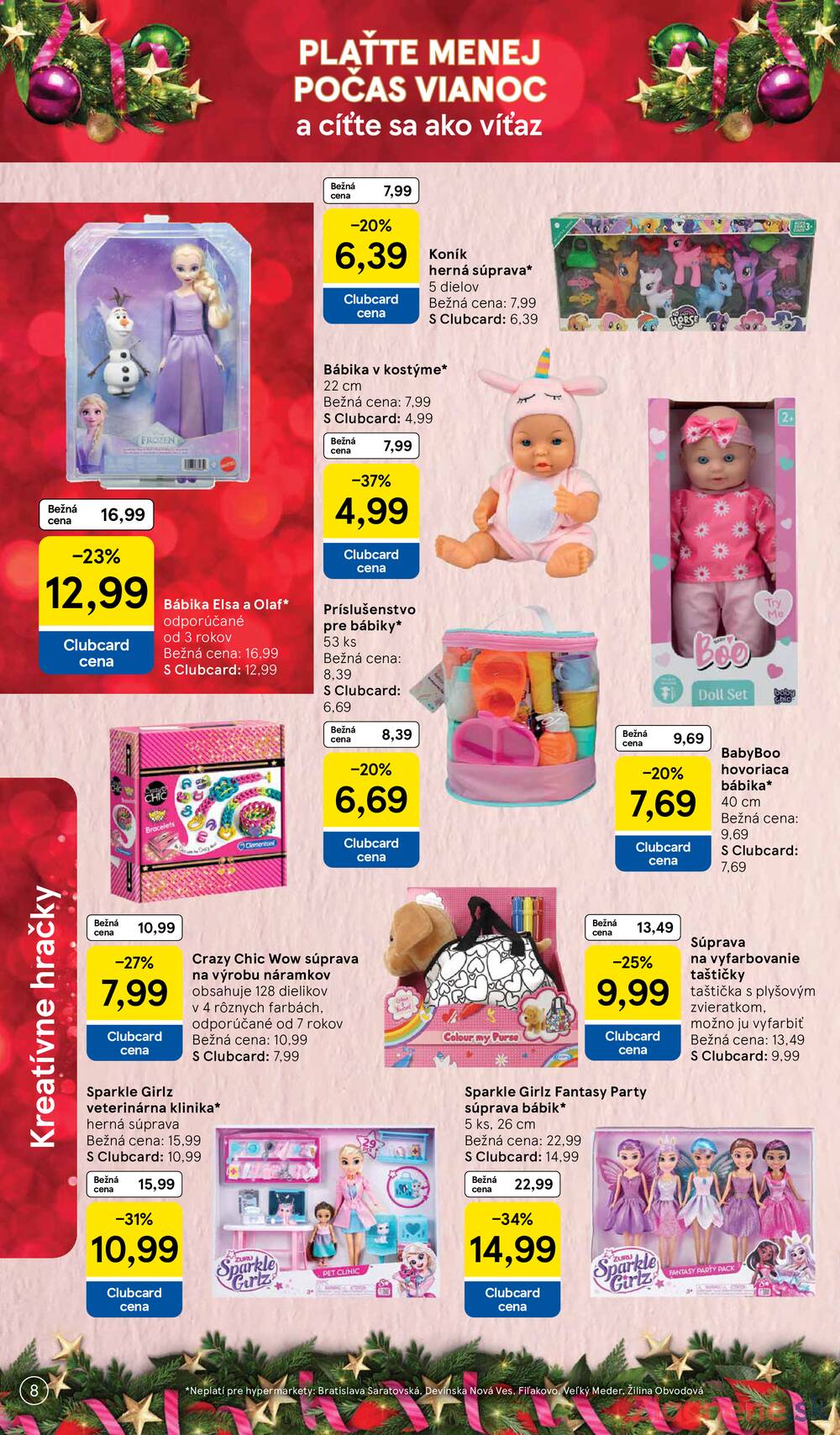 Leták Tesco - Tesco SPECIÁL hypermarkety od 26.10. do 16.11.2026 - strana 8 Leták Tesco - Tesco SPECIÁL hypermarkety od 26.10. do 16.11.2026 - strana 8
