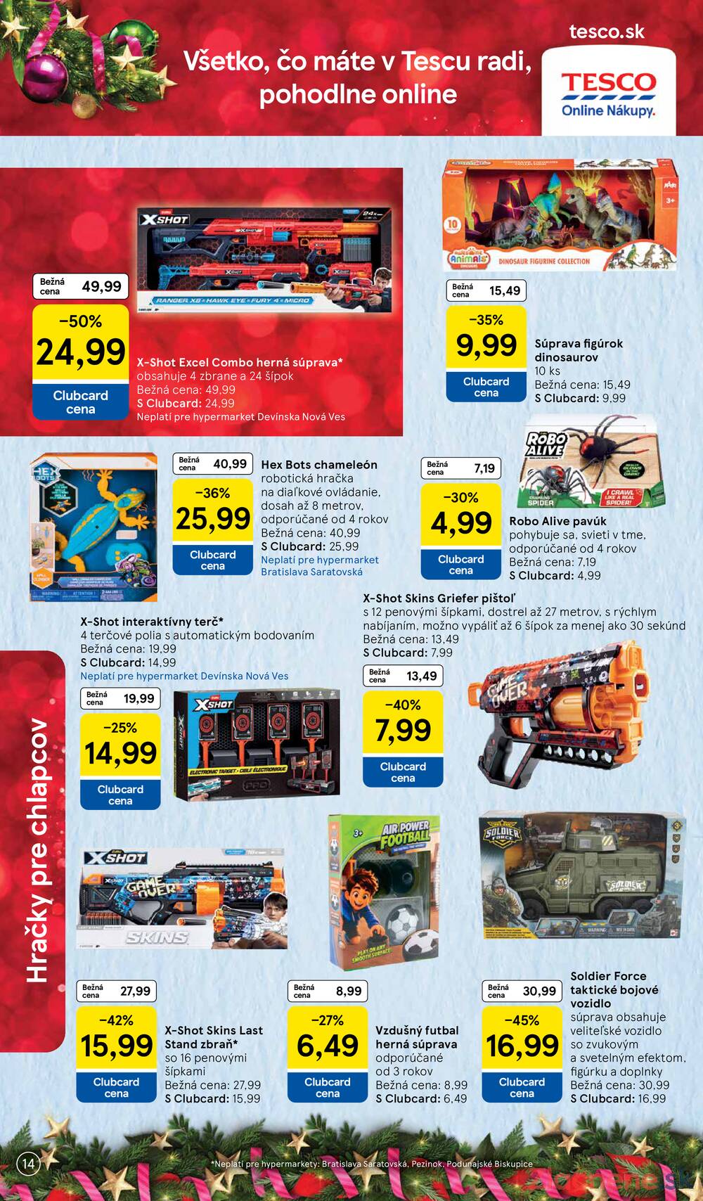 Tesco SPECIÁL hypermarkety  od 26.10. do 16.11.2026