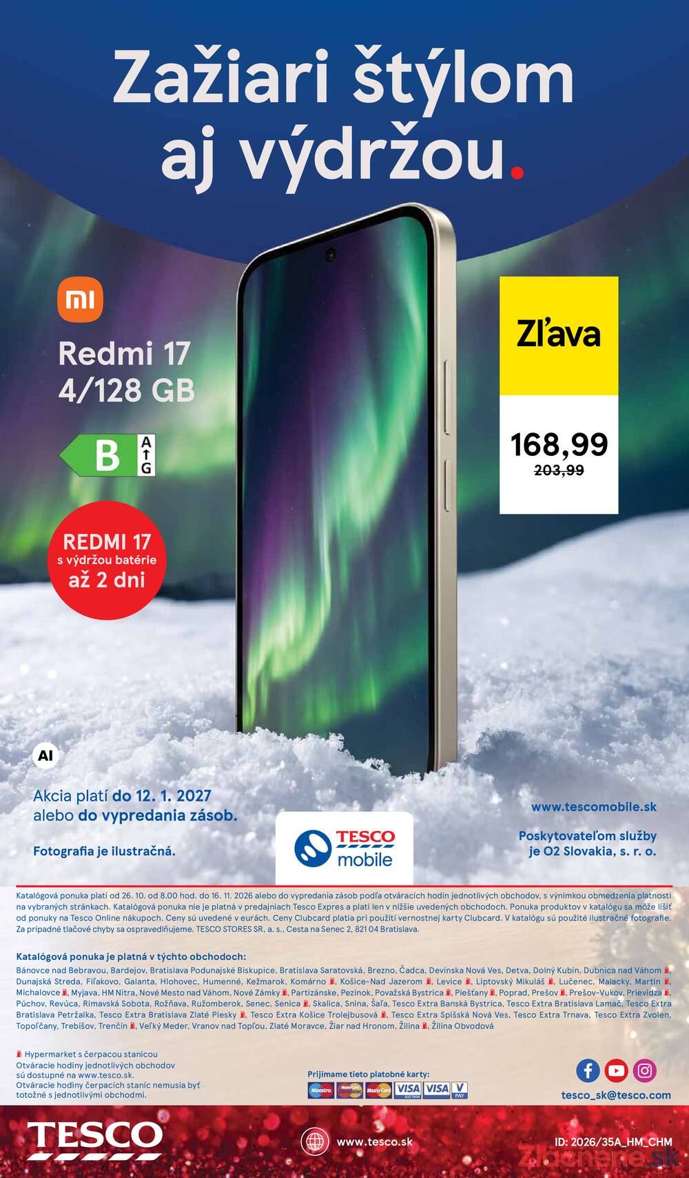 Leták Tesco - Tesco SPECIÁL hypermarkety od 26.10. do 16.11.2026 - strana 36 Leták Tesco - Tesco SPECIÁL hypermarkety od 26.10. do 16.11.2026 - strana 36