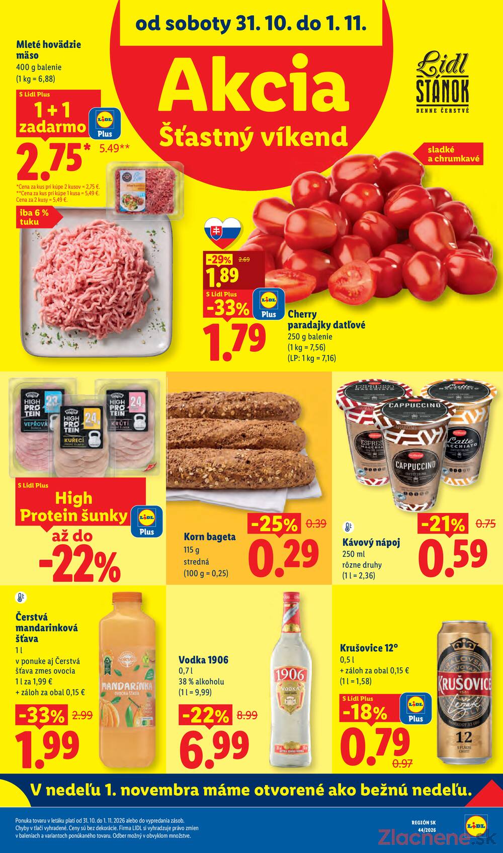 Lidl 26.10. - 1.11.
