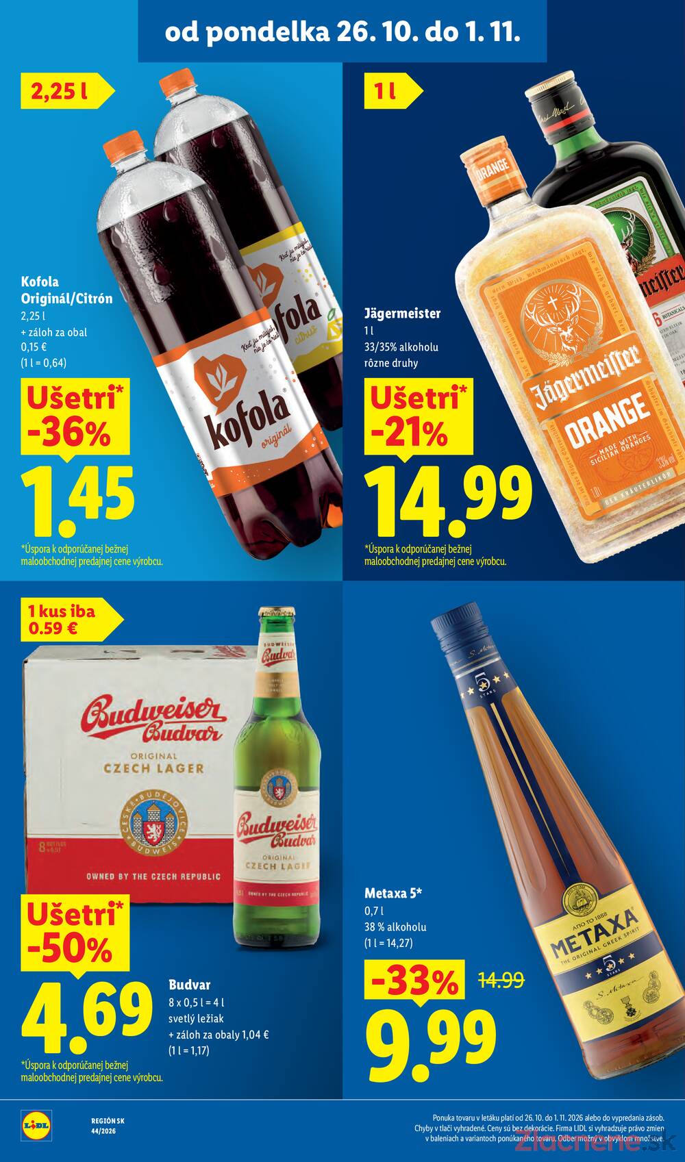 Lidl 26.10. - 1.11.