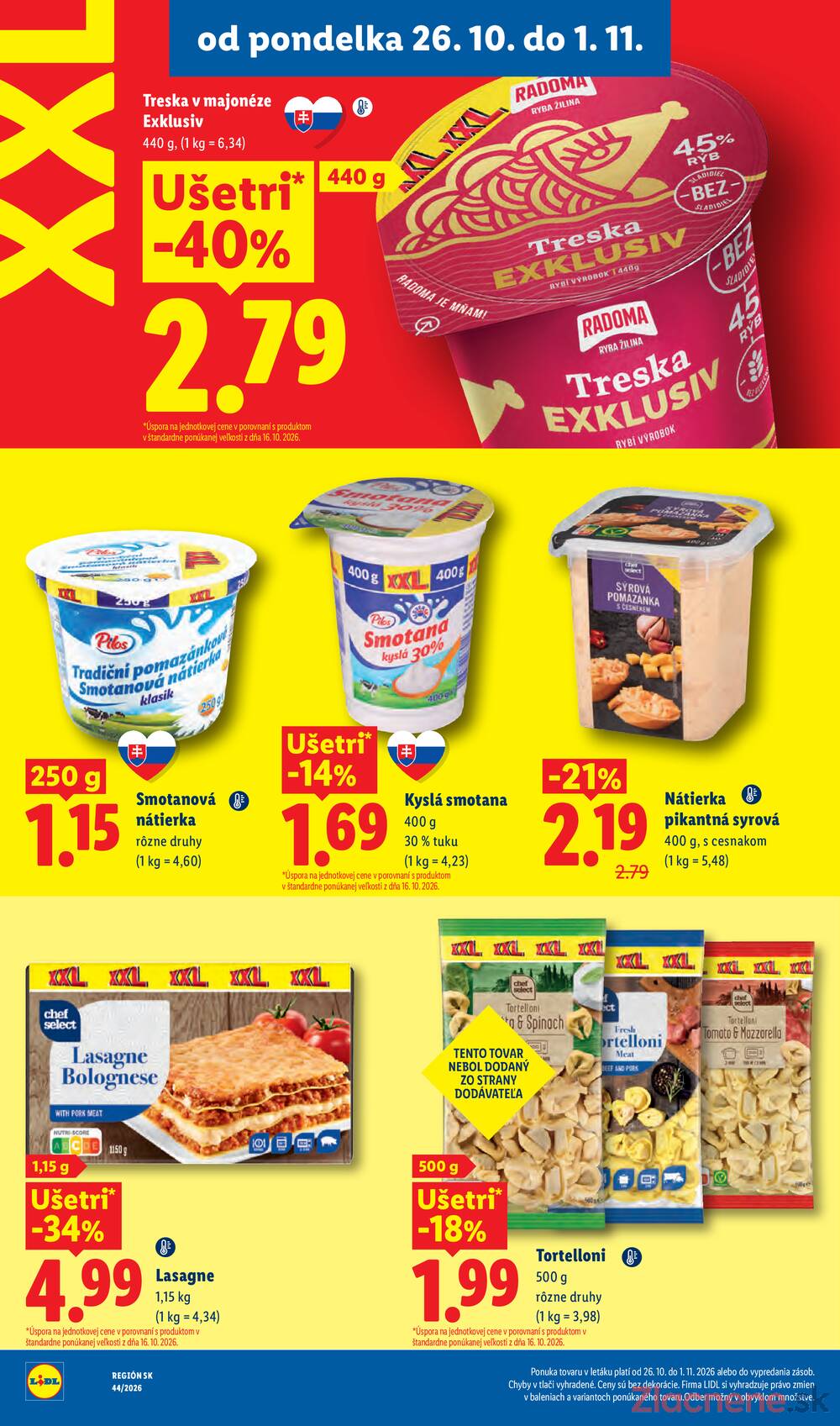 Lidl 26.10. - 1.11.