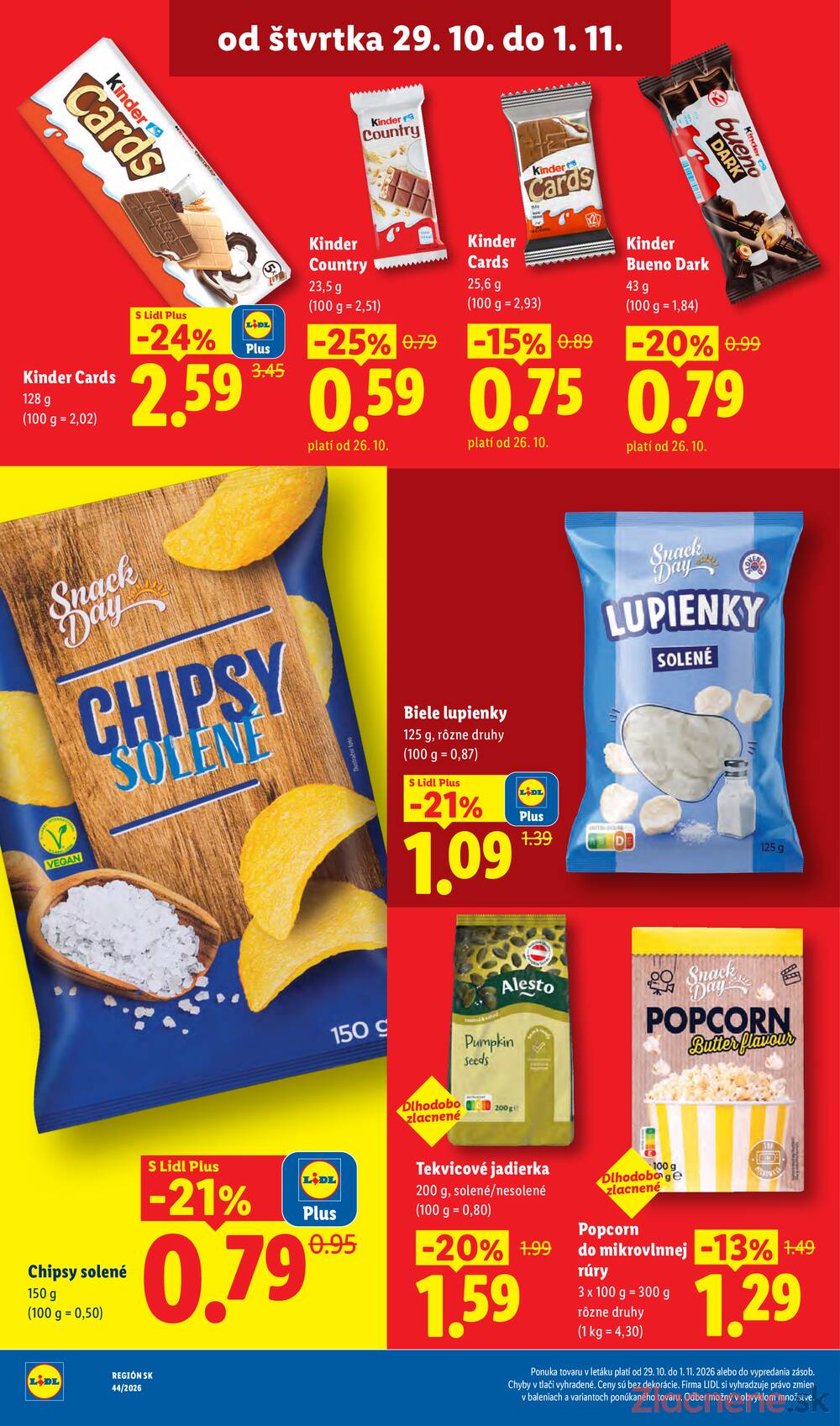 Lidl 26.10. - 1.11.