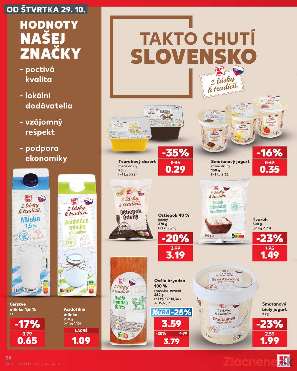 Kaufland 29.10. - 4.11. - Kaufland Brezno