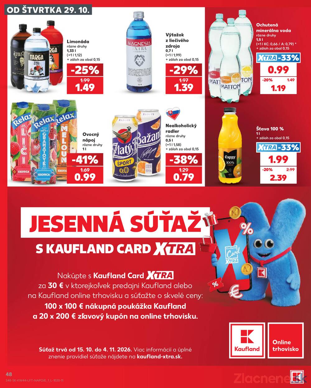 Kaufland 29.10. - 4.11. - Kaufland Brezno
