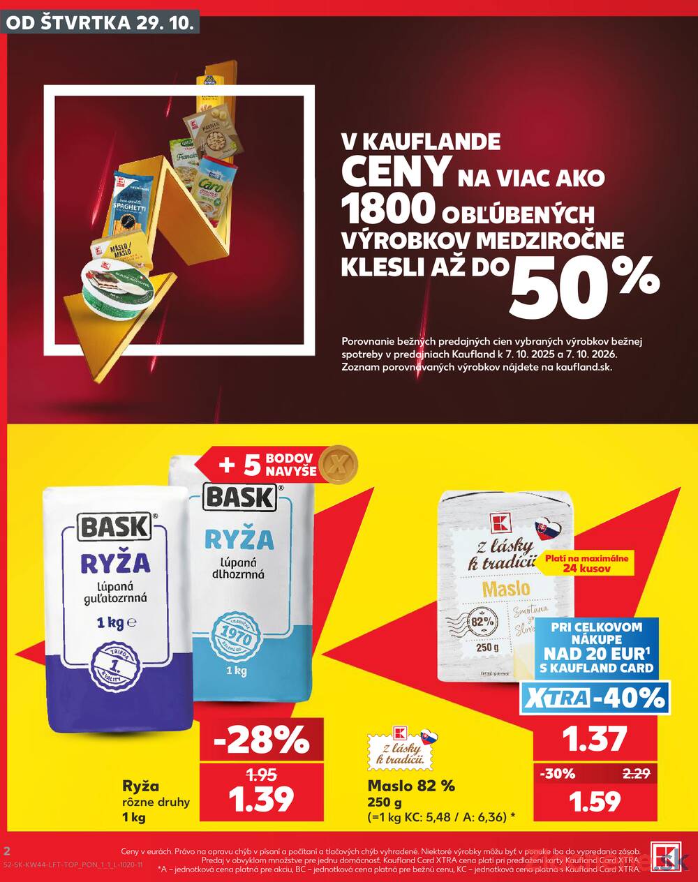 Kaufland 29.10. - 4.11. - Kaufland Bardejov