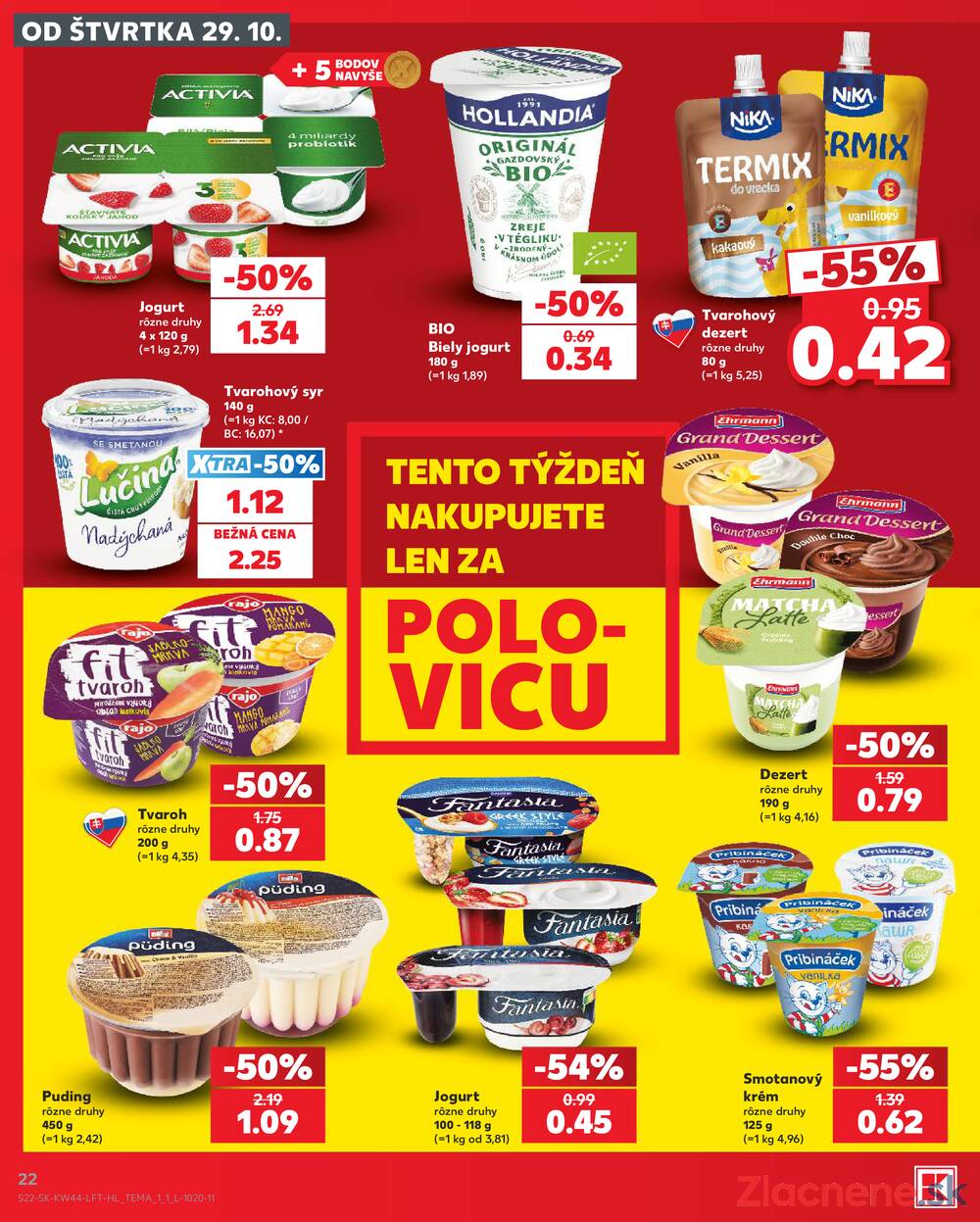 Kaufland 29.10. - 4.11. - Kaufland Púchov