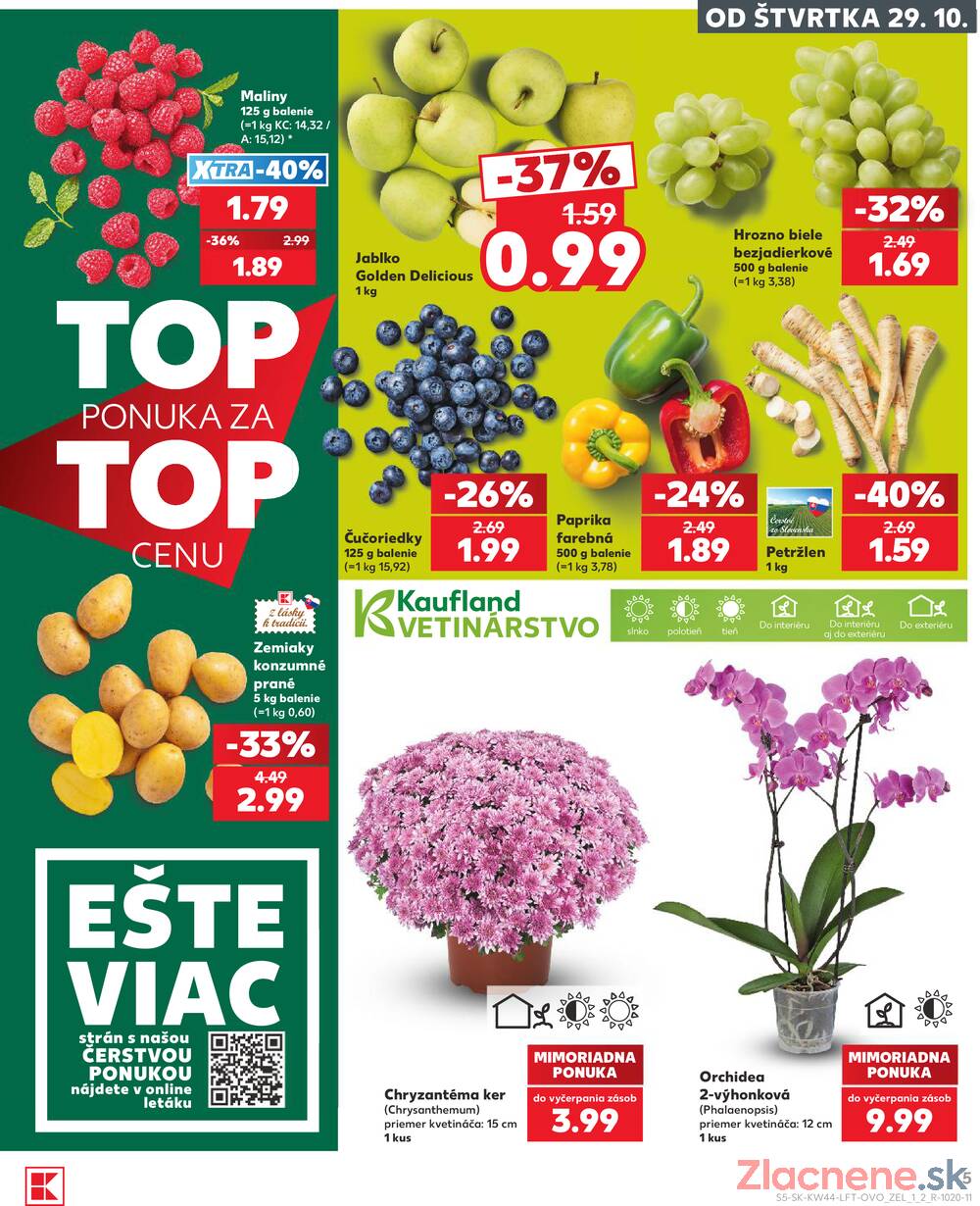 Kaufland 29.10. - 4.11. - Kaufland Rožňava
