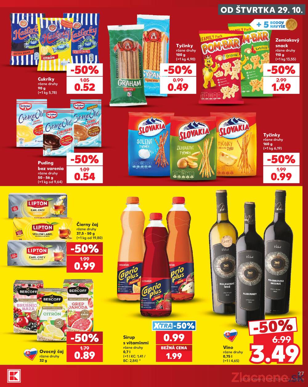 Kaufland 29.10. - 4.11. - Kaufland Rožňava
