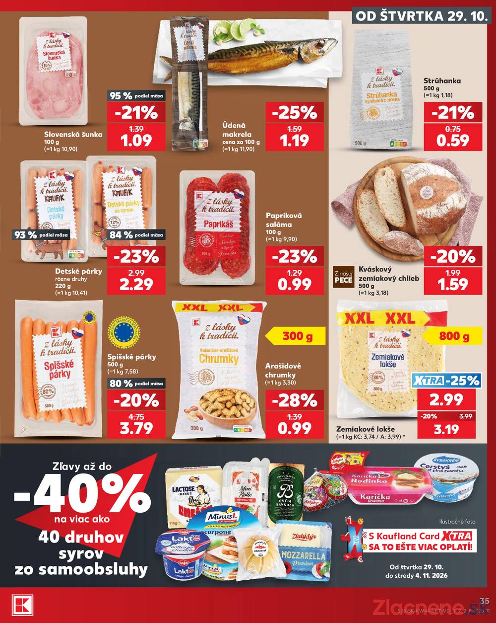Kaufland 29.10. - 4.11. - Kaufland Rožňava