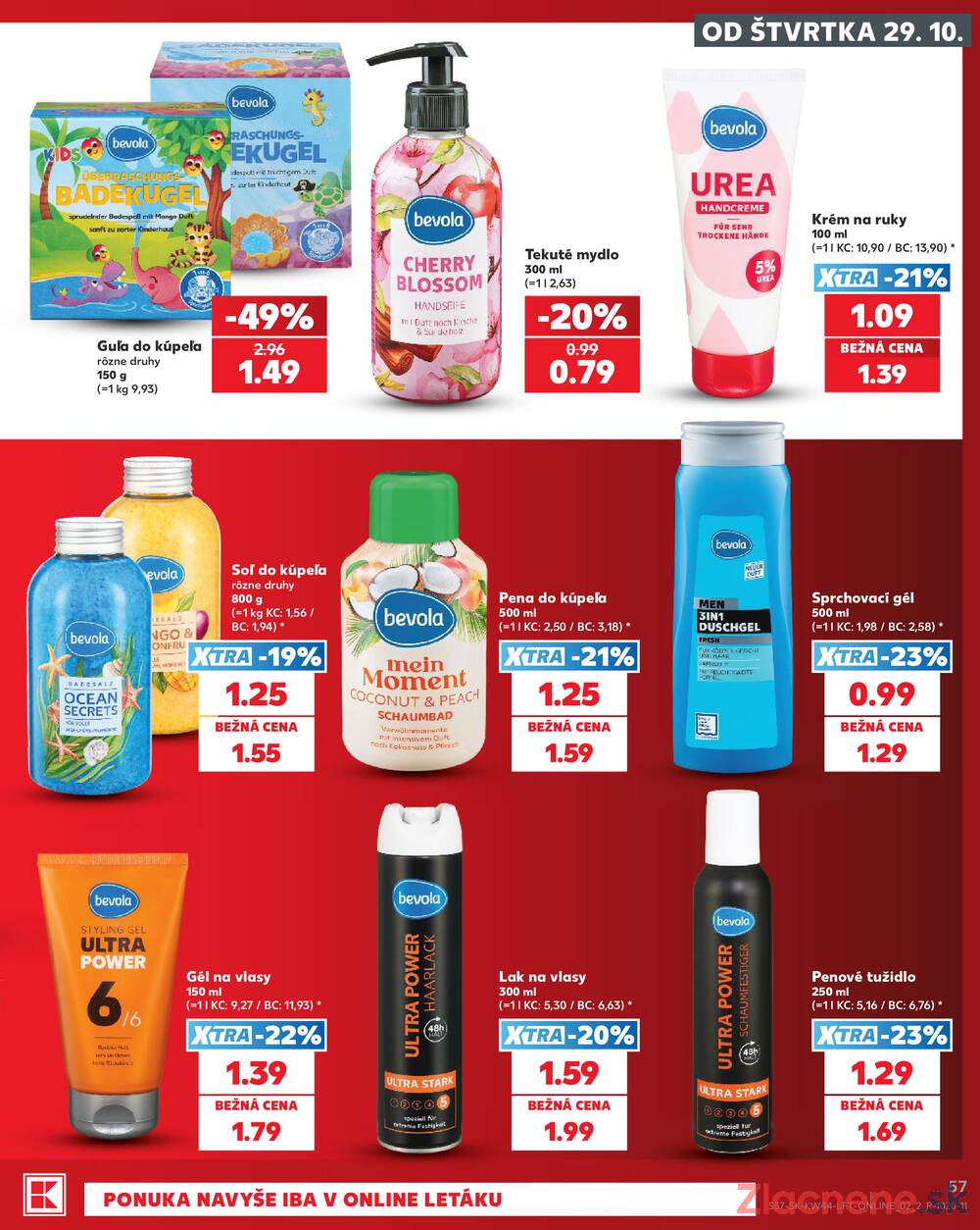 Kaufland 29.10. - 4.11. - Kaufland Rožňava