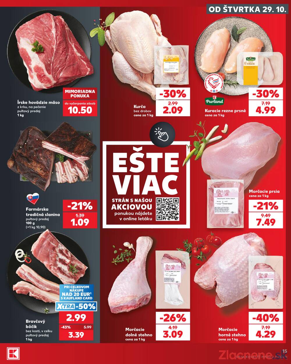 Kaufland 29.10. - 4.11. - Kaufland (A. H. Škultétyho, Veľký Krtíš)