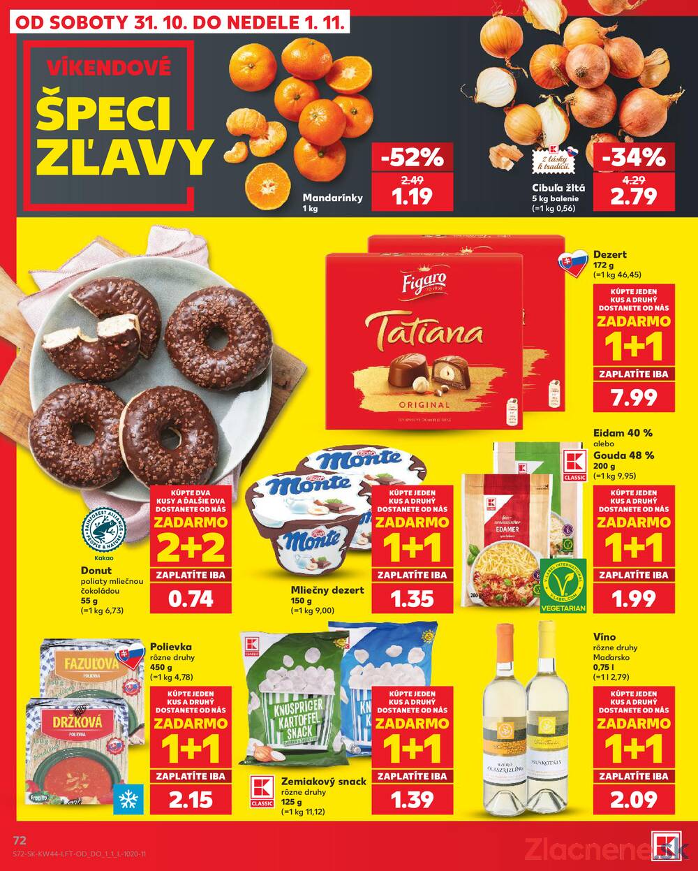 Leták Kaufland - Kaufland 29.10. - 4.11. - Kaufland (A. H. Škultétyho, Veľký Krtíš) - strana 72