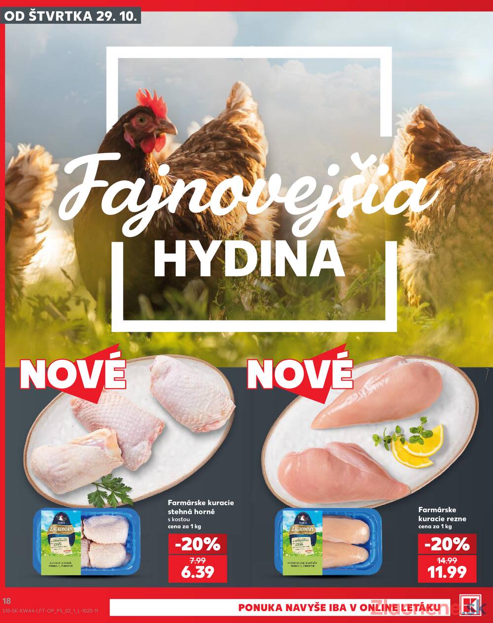Kaufland 29.10. - 4.11. - Kaufland Veľký Meder