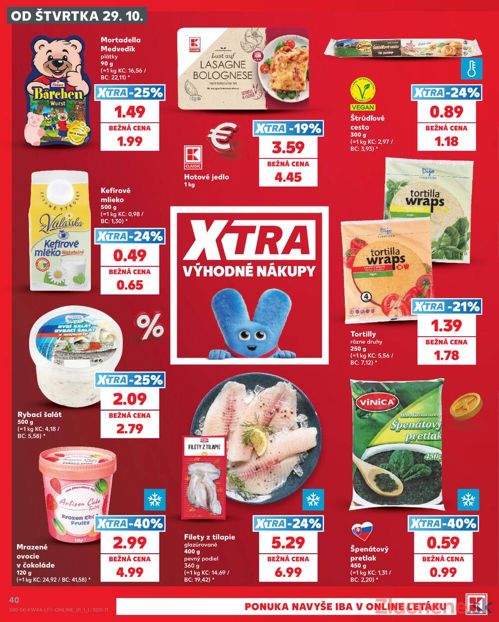 Kaufland 29.10. - 4.11. - Kaufland Veľký Meder