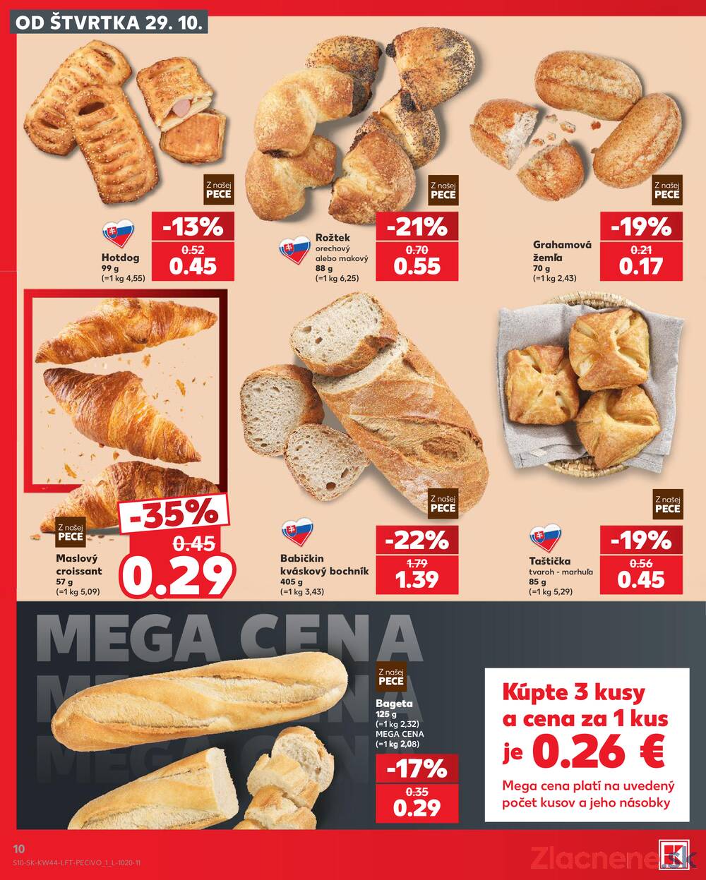 Kaufland 29.10. - 4.11. - Kaufland Trnava - Juh - Bratislavská