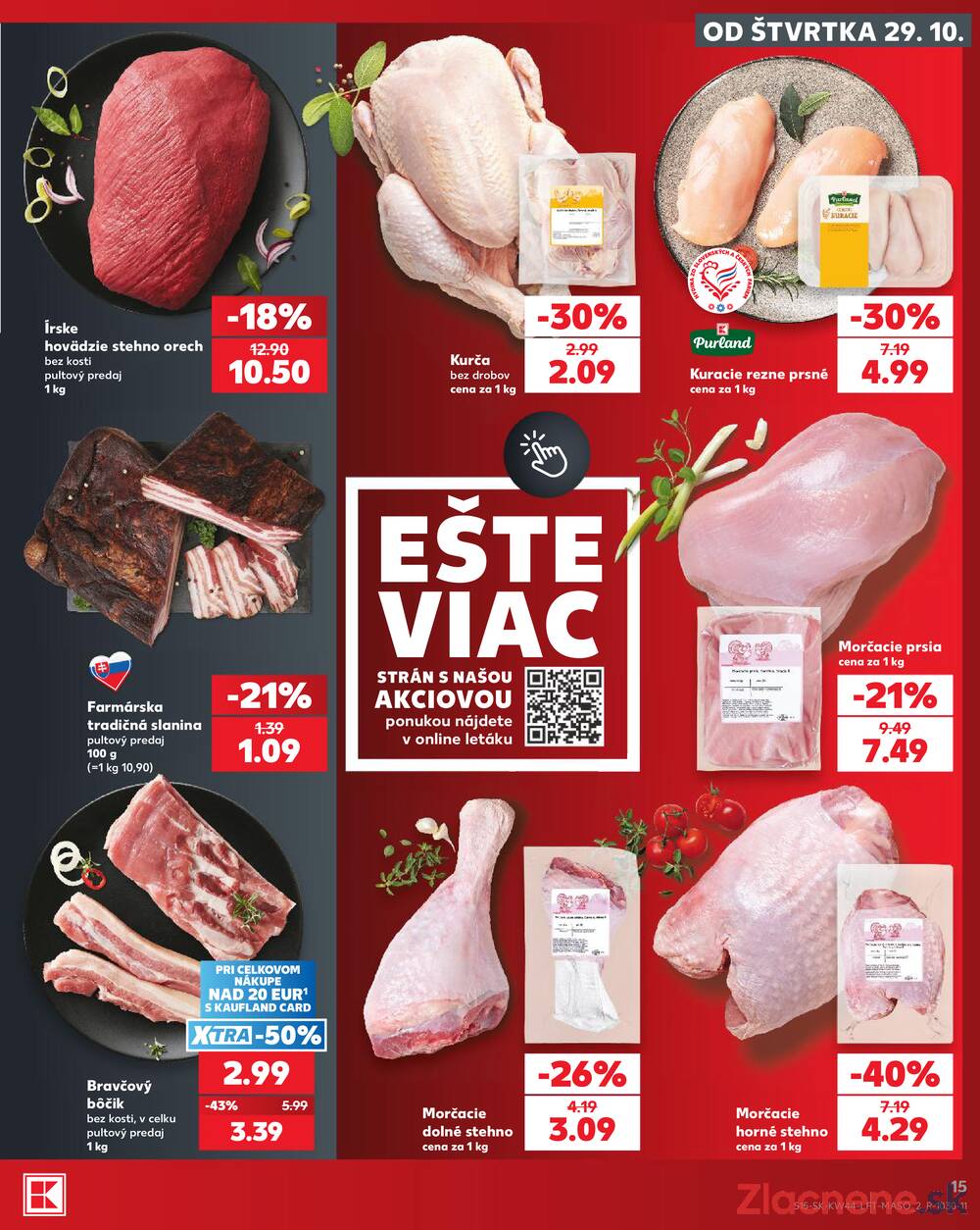 Kaufland 29.10. - 4.11. - Kaufland Trnava - Juh - Bratislavská