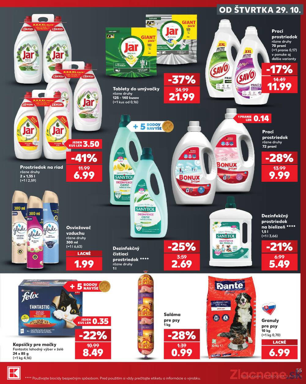 Kaufland 29.10. - 4.11. - Kaufland Trnava - Juh - Bratislavská