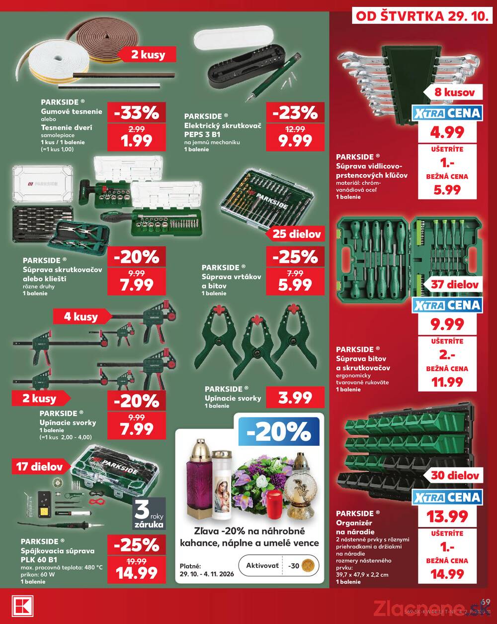 Kaufland 29.10. - 4.11. - Kaufland Trnava - Juh - Bratislavská