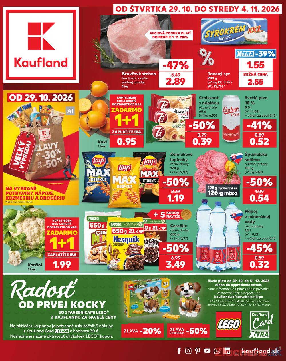 Kaufland 29.10. - 4.11. - Kaufland Liptovský Mikuláš
