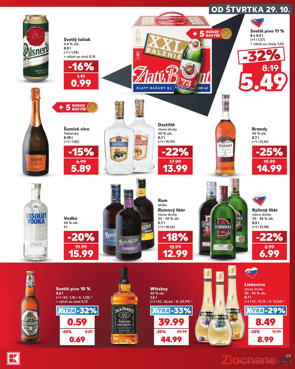 Kaufland 29.10. - 4.11. - Kaufland Ružomberok