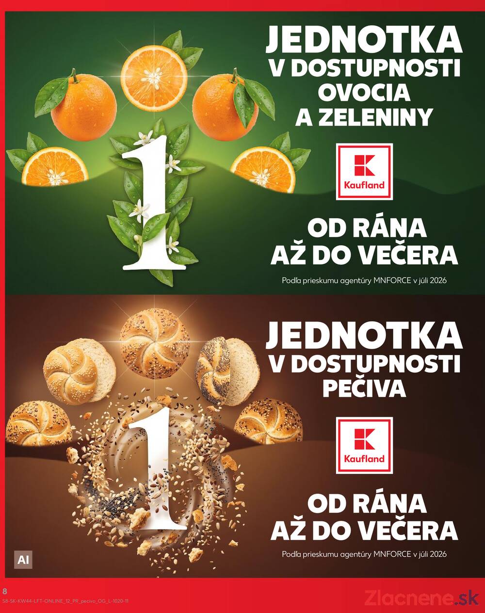 Kaufland 29.10. - 4.11. - Kaufland Košice-Pri hati