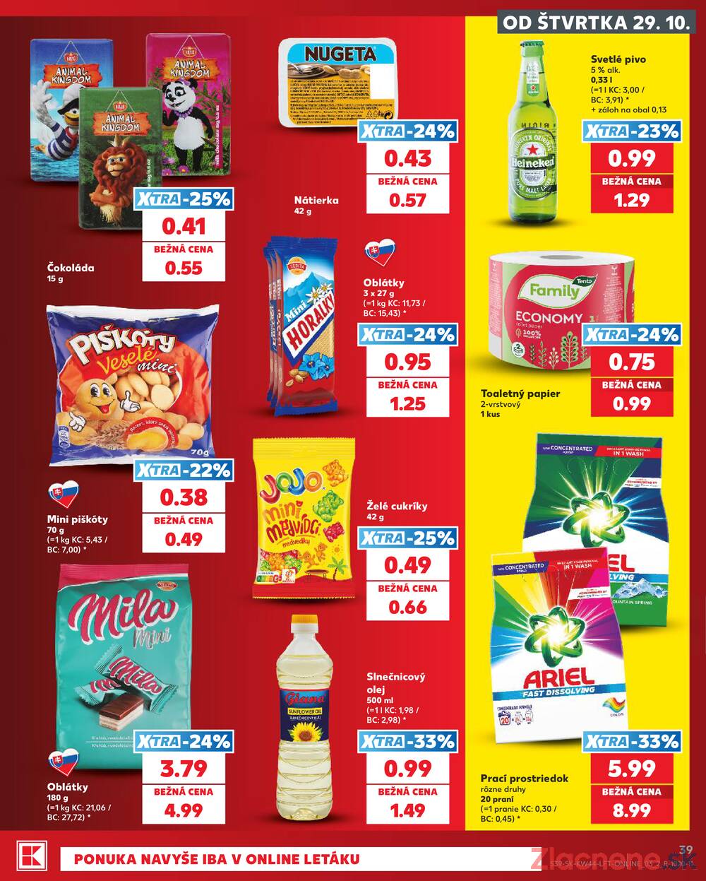 Kaufland 29.10. - 4.11. - Kaufland Košice-Pri hati