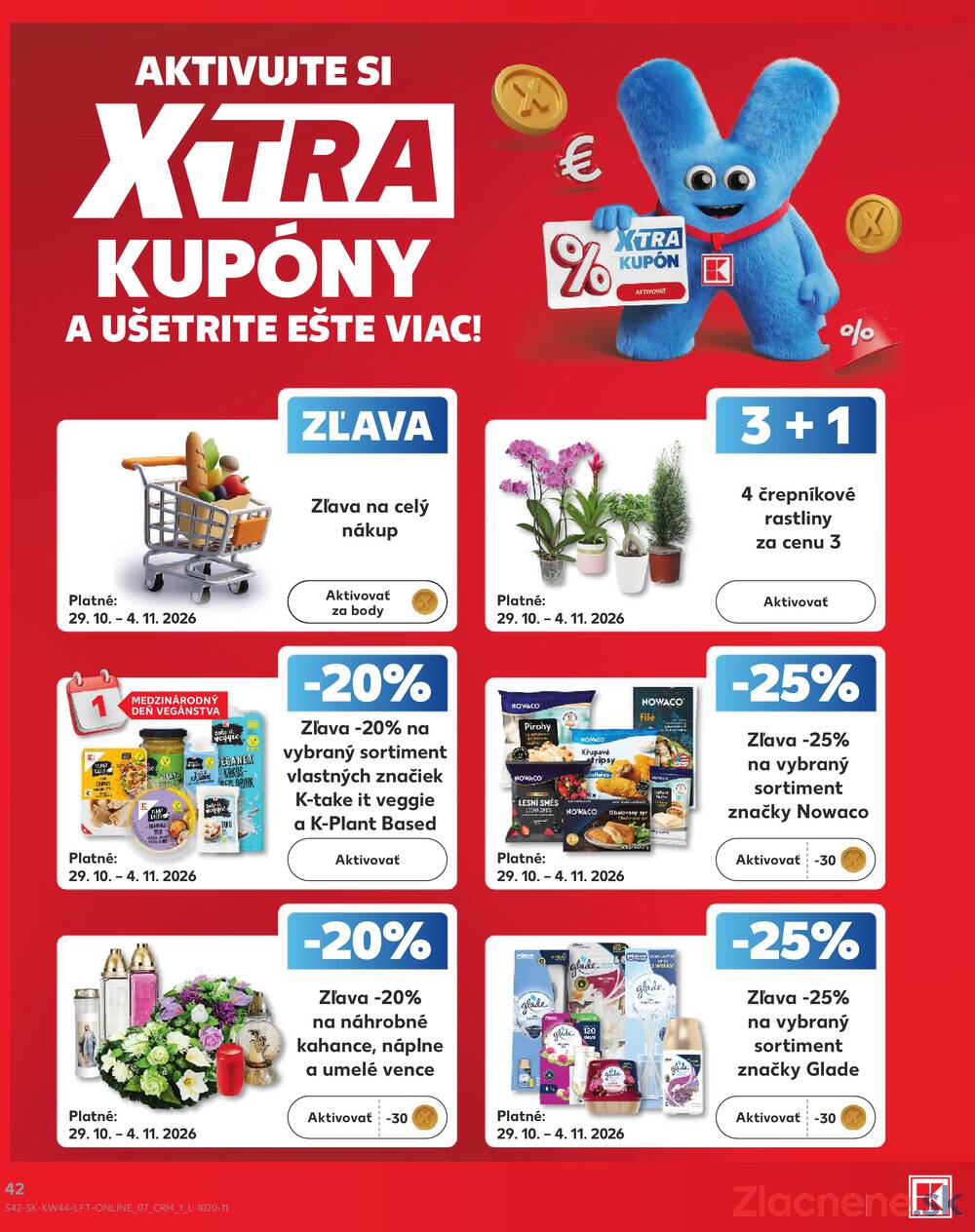 Kaufland 29.10. - 4.11. - Kaufland Košice-Pri hati