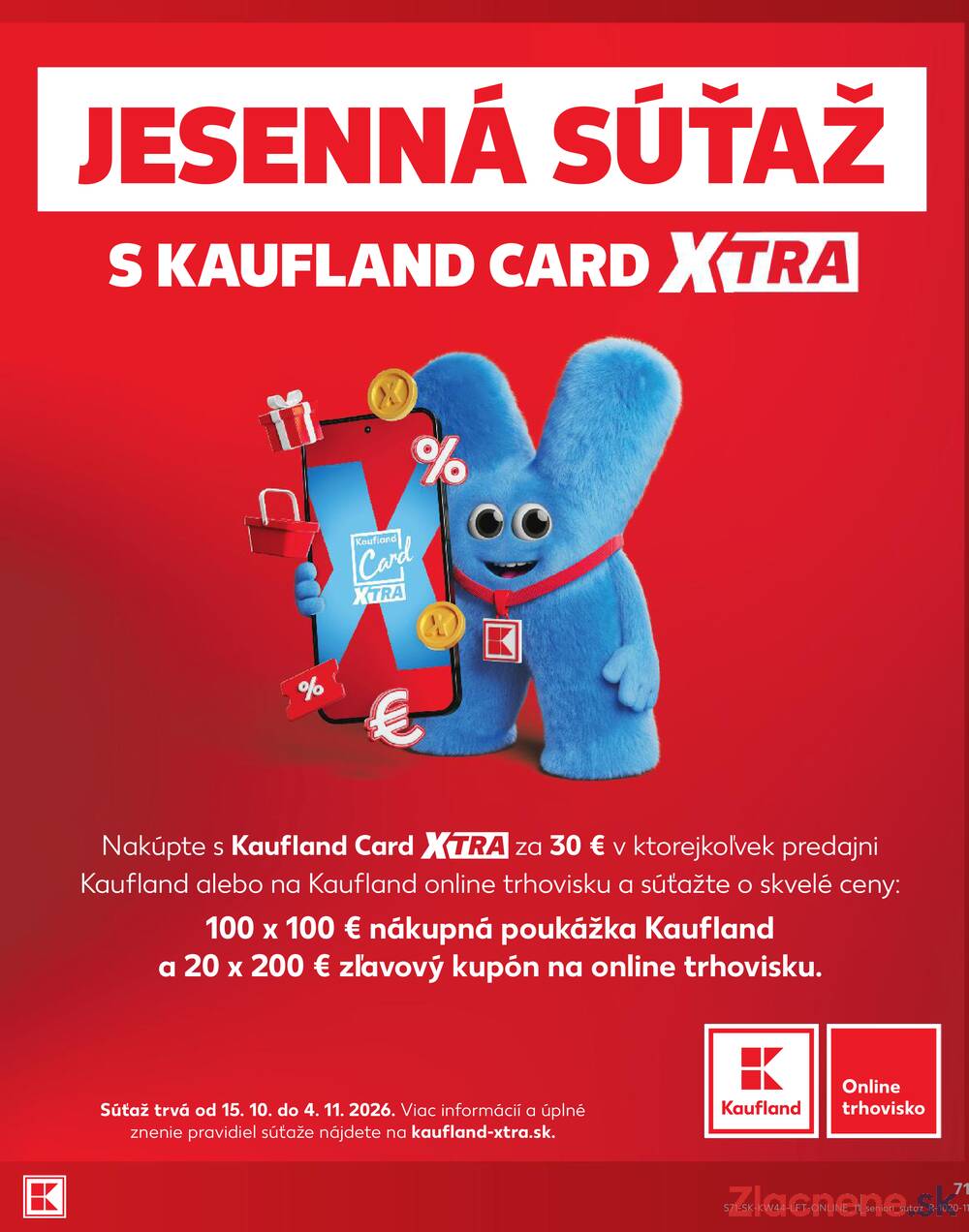 Kaufland 29.10. - 4.11. - Kaufland Žilina