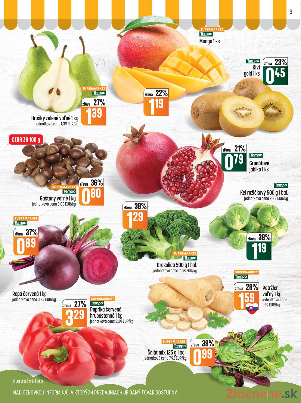 Leták COOP Jednota Slovensko - COOP do 4.11. - strana 3