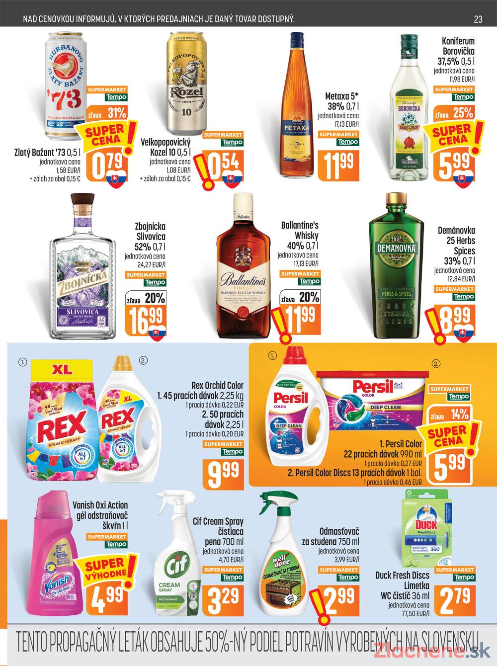 Leták COOP Jednota Slovensko - COOP do 4.11. - strana 23 Leták COOP Jednota Slovensko - COOP do 4.11. - strana 23