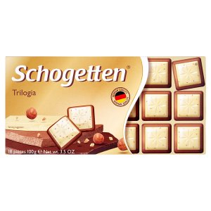 Schogetten Trilogia biela čokoláda 100 g