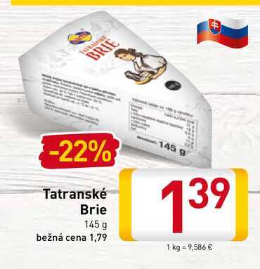 Tatranské Brie 145 g