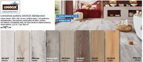 Laminátová podlaha LOGOCLIC AQUAprotect