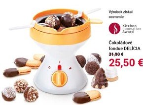 Čokoládové fondue DELÍCIA
