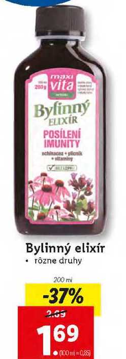 Bylinný elixir 200 ml