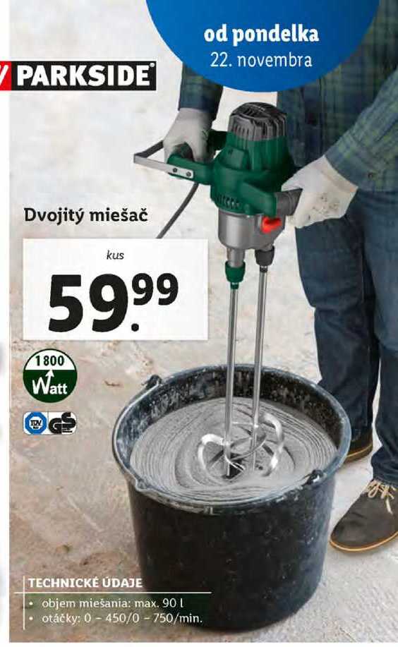 Dvojitý miešač