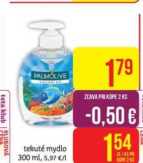 PALMOLIVE tekuté mydlo 300 ml 