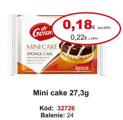 Mini cake 27,3g