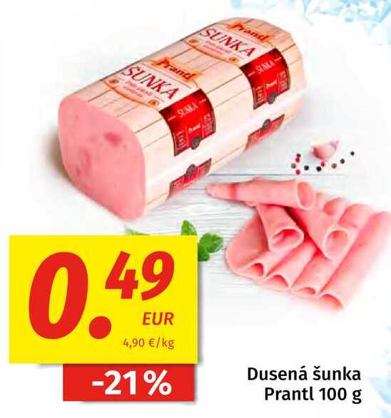Dusená šunka Prantl 100 g