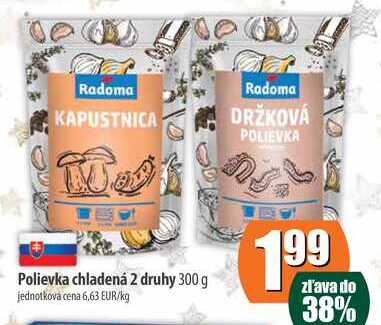 Polievka chladená 300g