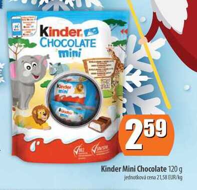 Kinder Mini Chocolate 120 g