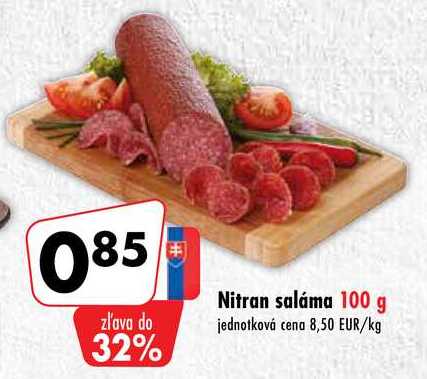 Nitran saláma 100 g