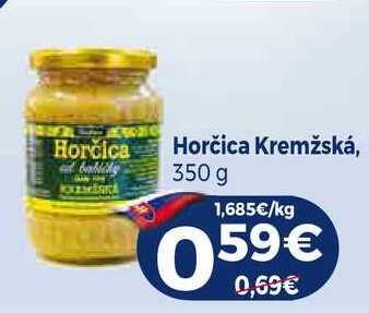 Horčica Kremžská, 350 g 