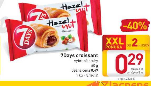   7Days croissant  60 g