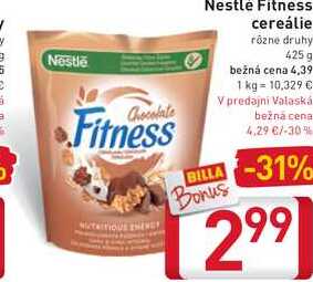  Nestlé Fitness cereálie  425 g